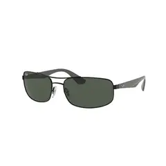 RAY BAN - Lentes de Sol Classic RB3527 Clásico negro mate/verde 61-17