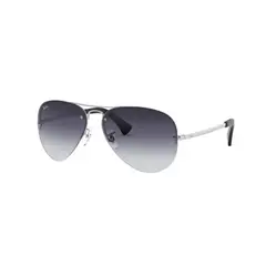 RAY BAN - Lentes de Sol Aviator RB3449 0038G 59-14 Degrade plateado/gris