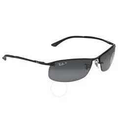 RAY BAN - Lentes de Sol Rb3183 00271 63-15 Negro mate/gris