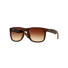 RAY BAN - Lentes de Sol Justin RB4165F Habana mate/Degrade marrón 55-16
