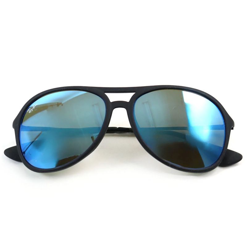 RAY BAN - Lentes de Sol Ray Ban Classic RB4201F Negro/Verde Espejo Azul 59