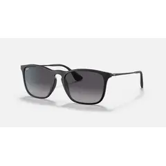 RAY BAN - Lentes de Sol Chris RB4187F Degrade negro mate/gris 54-18