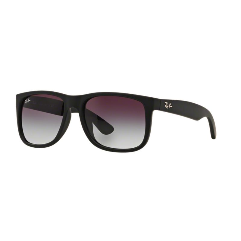 RAY BAN - Lentes de Sol Ray Ban Justin RB4165F Degrade negro mate/gris 55-16