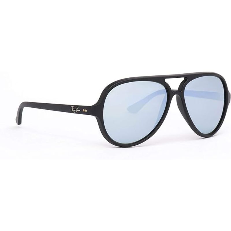 RAY BAN - Lentes de Sol Ray Ban Cats 5000 RB4125 601S/30 59-13 Negro mate/plata