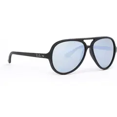 RAY BAN - Lentes de Sol Cats 5000 RB4125 601S/30 59-13 Negro mate/plata