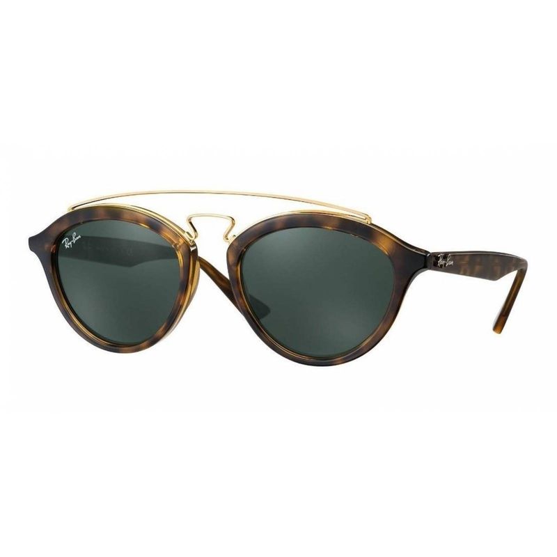 RAY BAN - Lentes de Sol Ray Ban Gatsby 2 RB4257 Tortuga/Verde Clásico 53-19