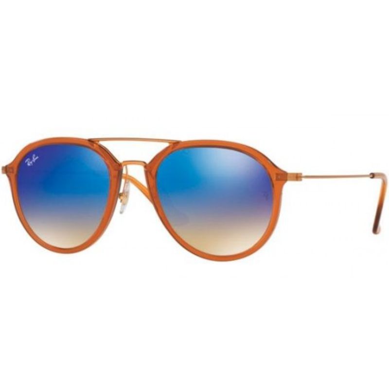 RAY BAN - Lentes de Sol Ray Ban Classic RB4253 6238/8B 50-21 Degrade marrón/azul