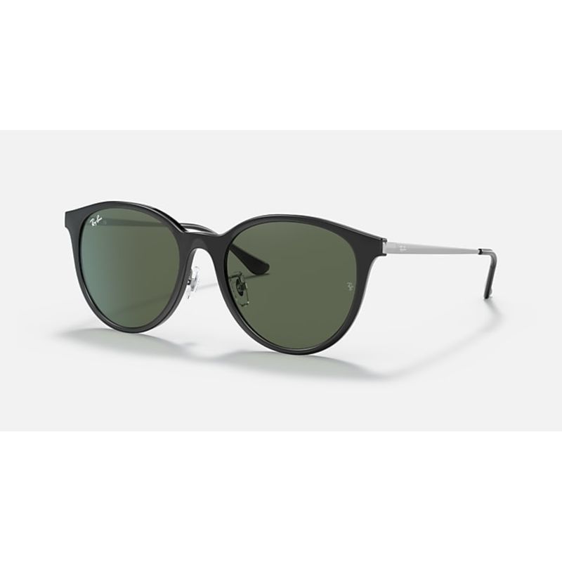 RAY BAN - Lentes de Sol Ray Ban Classic RB4334D 629271 55-19 Negro pulido/verde