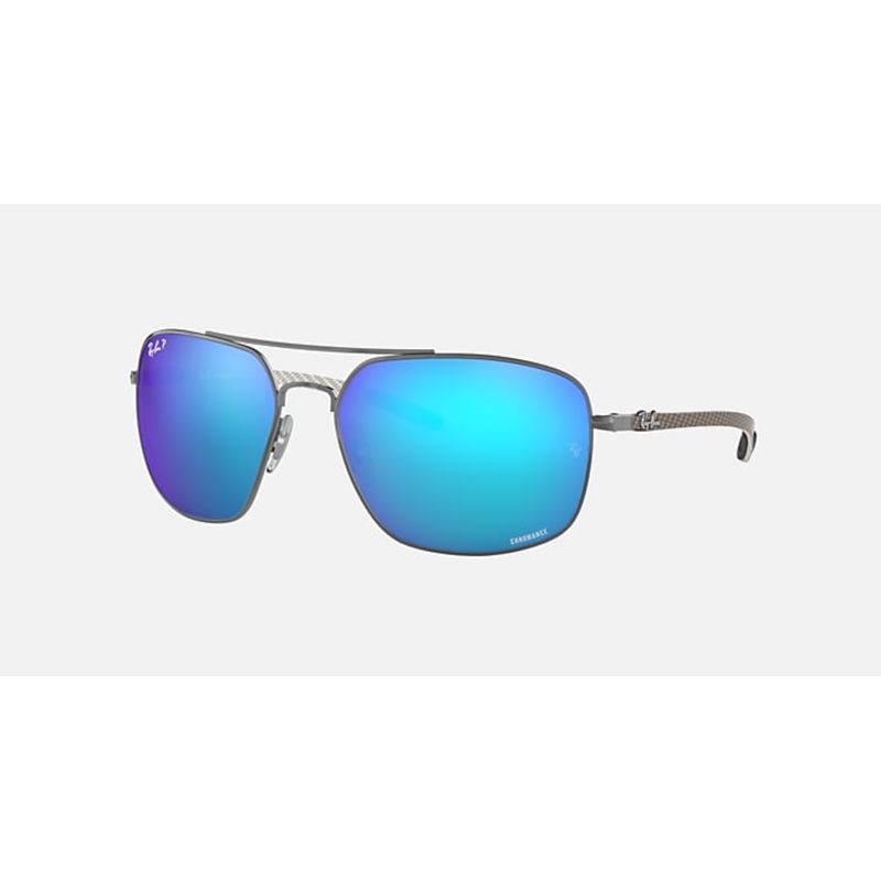 RAY BAN - Anteojos Lentes de Sol Ray Ban Polarizado Chromance RB8322CH 004/A1 62