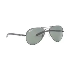 RAY BAN - Lentes de Sol Aviator RB8307 Negro/Verde Polarizado 58-14