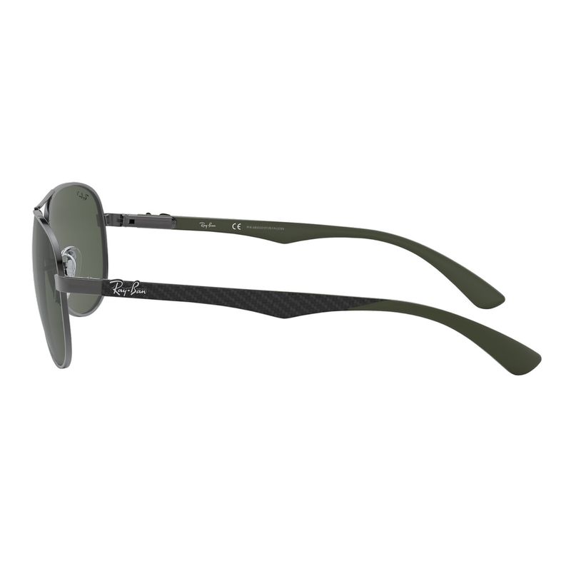 RAY BAN - Lentes de Sol Ray Ban Aviator Carbon Fibre RB8313 004 61 Bronce/Verde