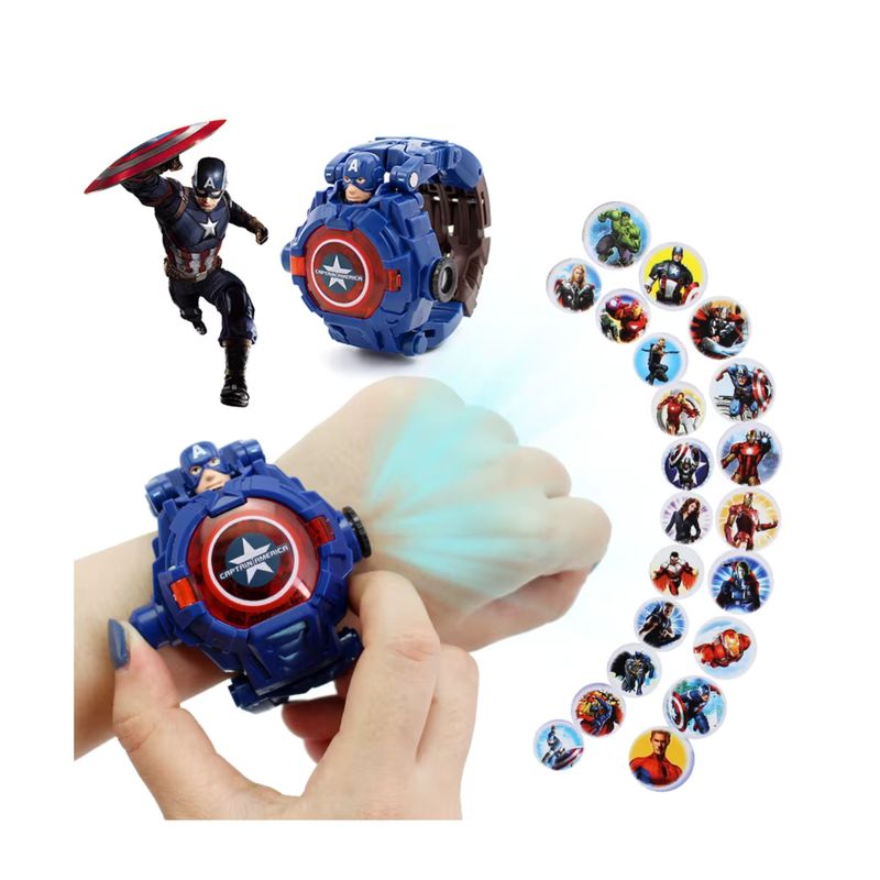 GENERICO - Reloj Proyección Convertible C America Juguetes Niños