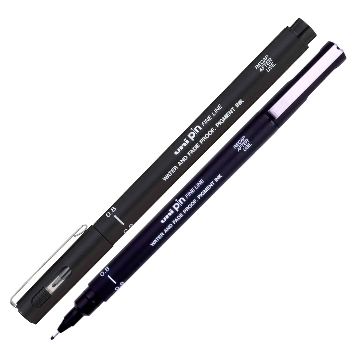 UNI BALL - Tiralineas UNI Pin 08 Negro