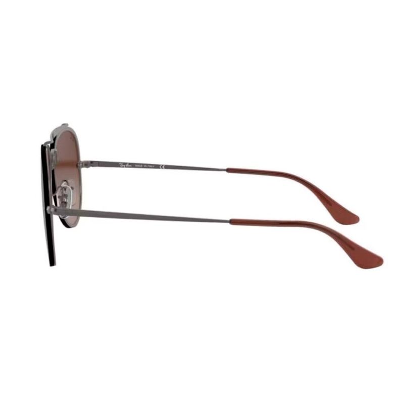 RAY BAN - Lentes de Sol Ray Ban Blaze Aviator RB3584N Degrade marrón/metal 61-13