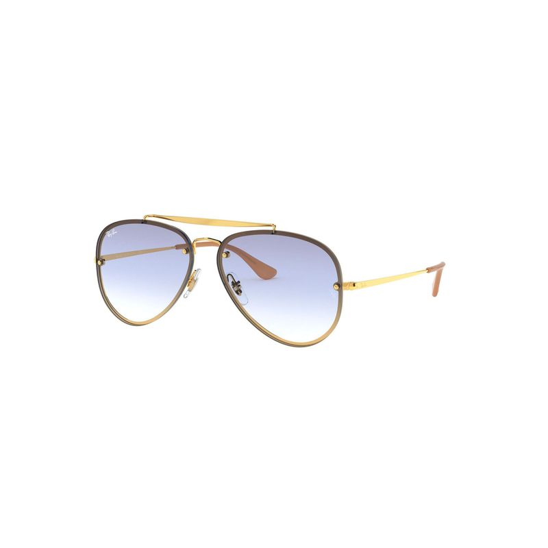 RAY BAN - Lentes de Sol Ray Ban Blaze Aviator RB3584N Degrade dorado/azul 61-13