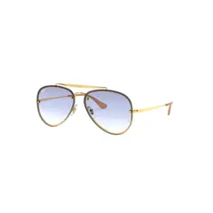 RAY BAN - Lentes de Sol Blaze Aviator RB3584N Degrade dorado/azul 61-13