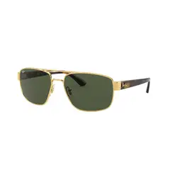 RAY BAN - Lentes de Sol Classic RB3663 00131 60-17 Clásico dorado/verde