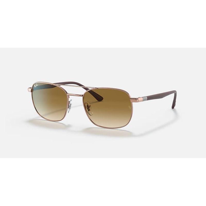 RAY BAN - Lentes de Sol Ray Ban Classic RB3670 Cobre/Degrade marrón  54-19