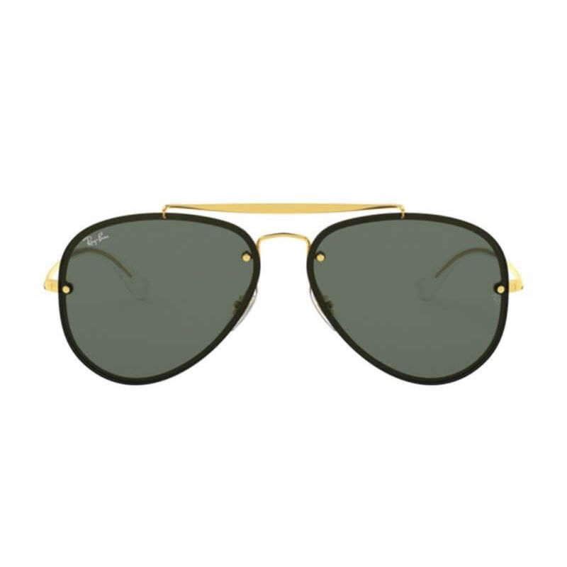 RAY BAN - Lentes de Sol Ray Ban Blaze Aviator RB3584N Clásico dorado/verde 61-13