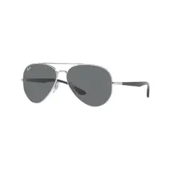 RAY BAN - Lentes de Sol Aviator RB3675 003B1 58-14 Plata/gris oscuro