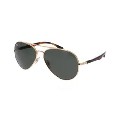 RAY BAN - Lentes de Sol Aviator RB3675 001 58-14 Polarizado dorado/verde