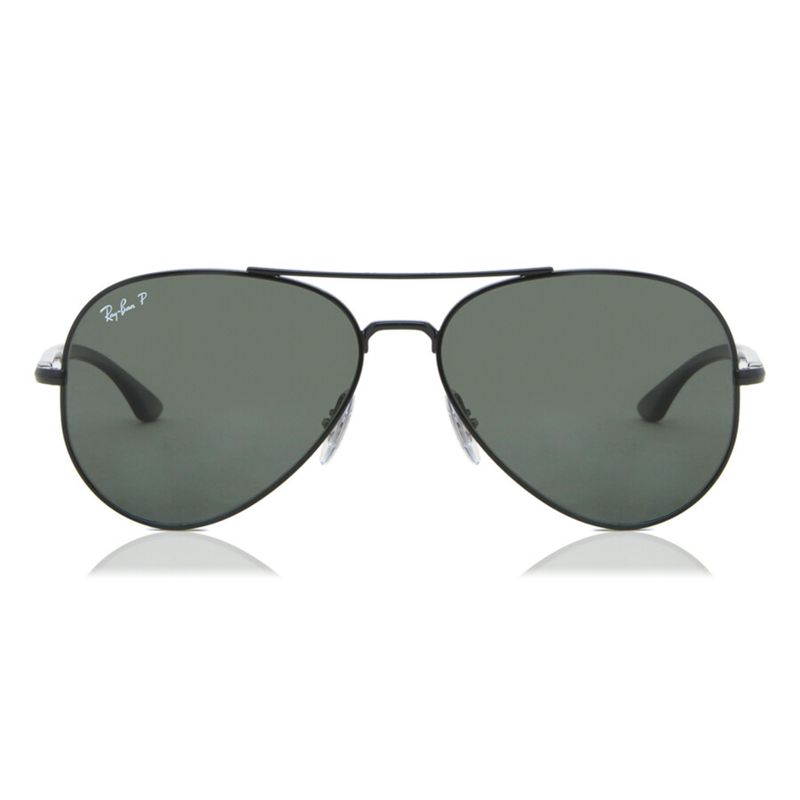 RAY BAN - Lentes de Sol Ray Ban Aviator RB3675 002 58-14 Negro/Verde Polarizado