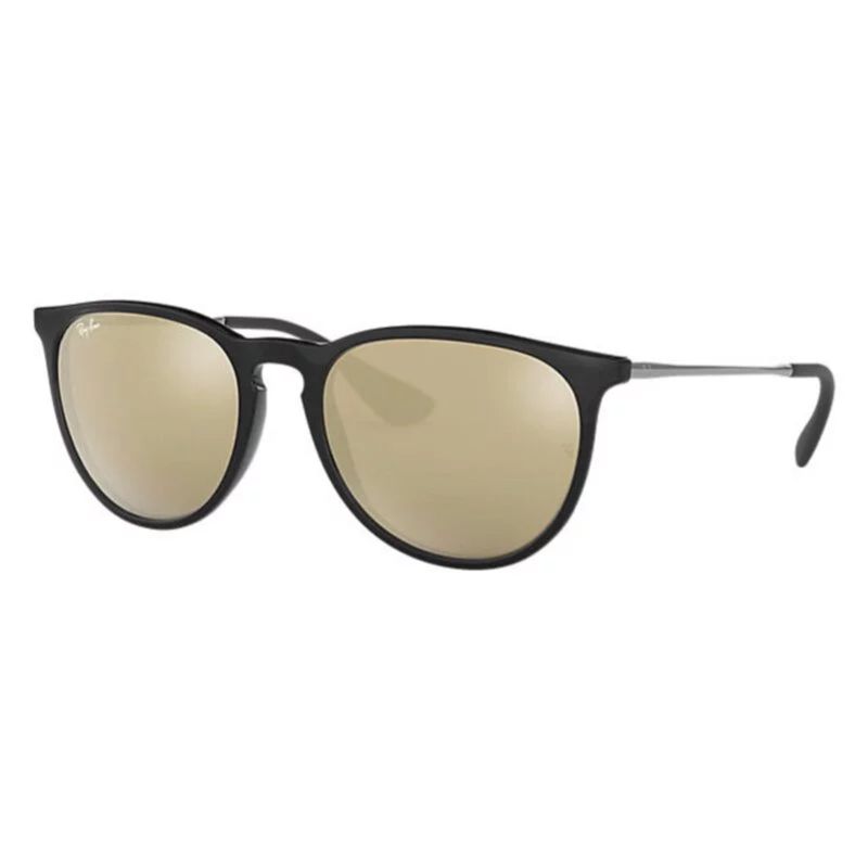RAY BAN - Lentes de Sol Ray Ban Erika RB4171F Negro mate/marrón dorado 54-18