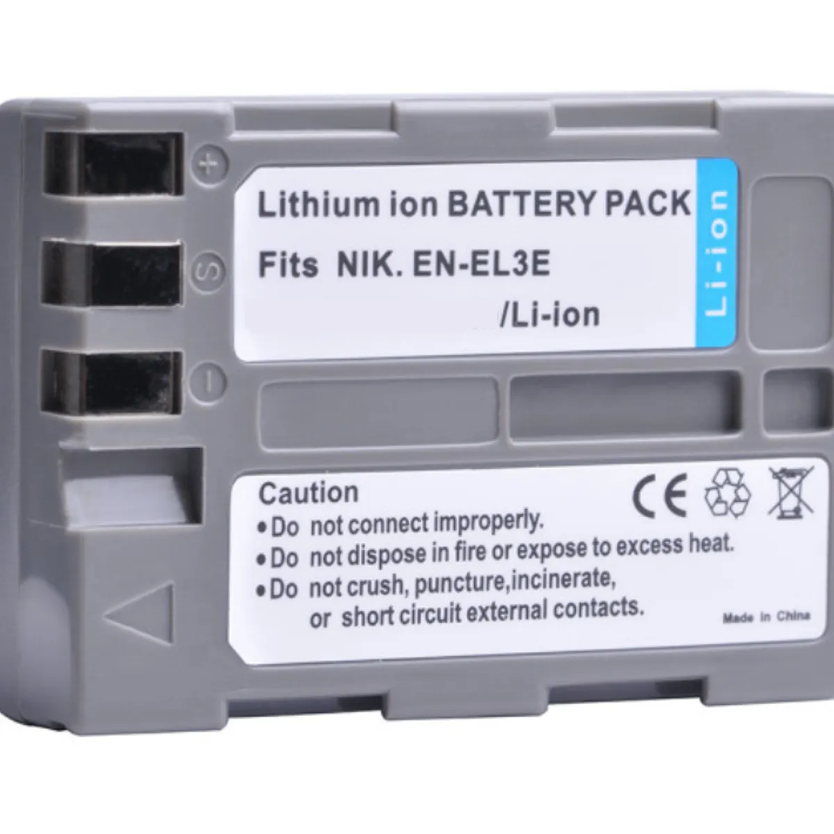 GENERICO - BATERÍAS EN-EL3E + CARGADOR MH-18A ALTERNATIVO NIKON