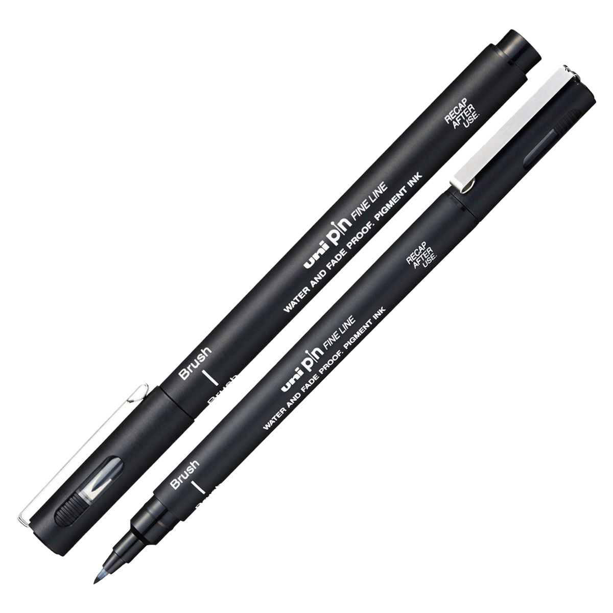 UNI BALL - Tiralineas UNI Pin Brush Negro