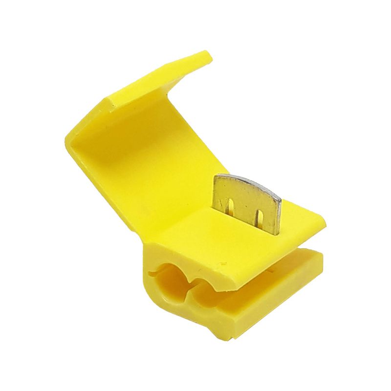 GENERICO - Conector de Derivación Aislado 12-10 AWG Amarillo (Bolsa 100 Unidades)