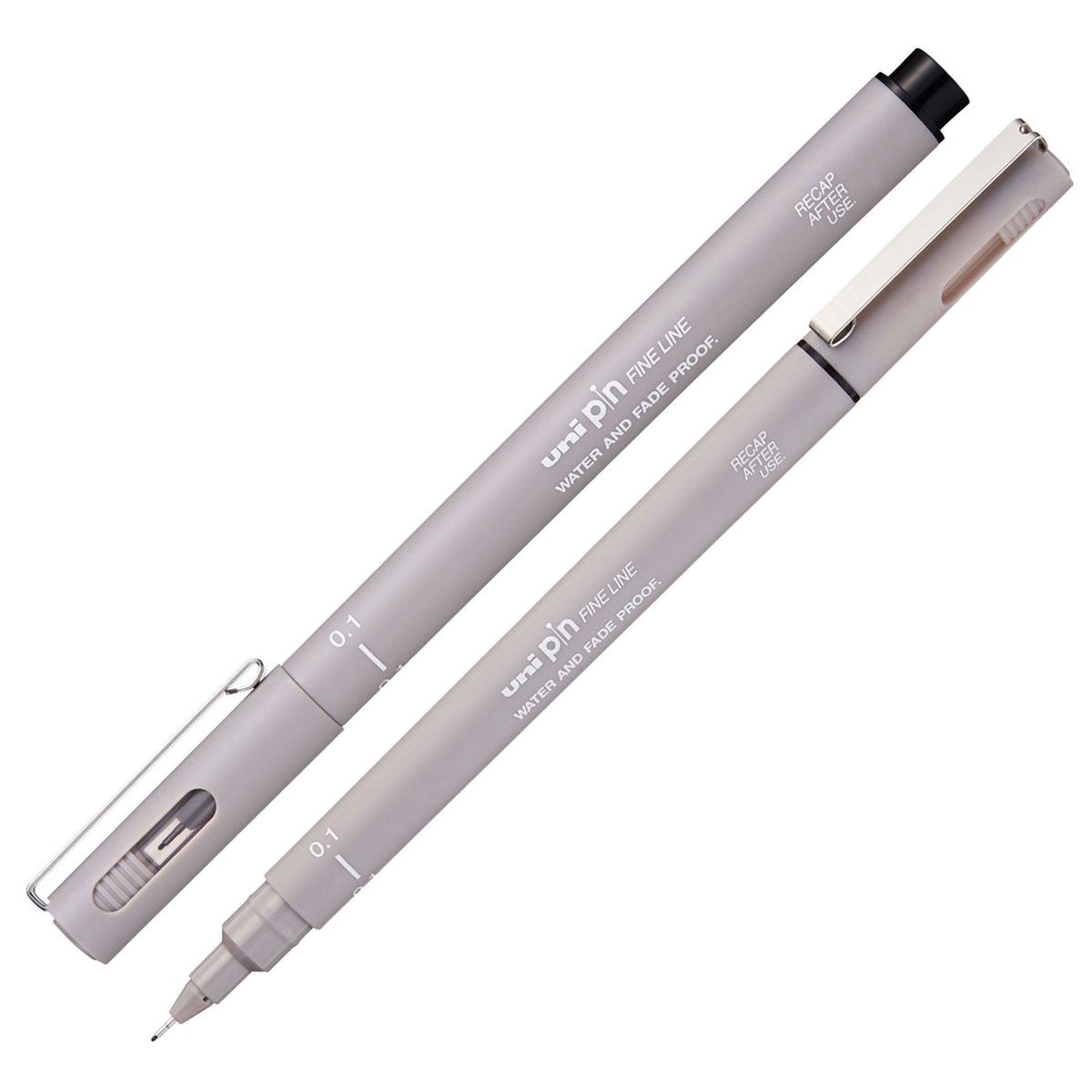 UNI BALL - Tiralineas UNI Pin  01 Gris Claro