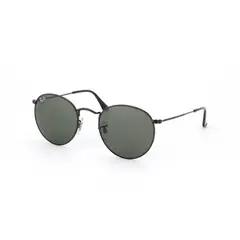 RAY BAN - Lentes de Sol Round Metal RB3447 002 50-21 Clásico negro/verde
