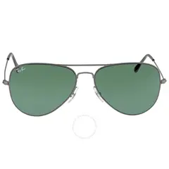 RAY BAN - Lentes de Sol Aviator Flat RB3513 14771 58 Bronce/Verde