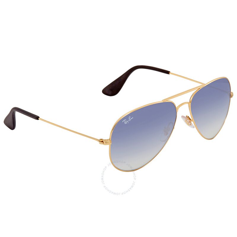 RAY BAN - Lentes de Sol Ray Ban Classic RB3558 001/19 58-14 Degrade dorado/azul
