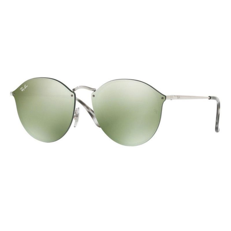 RAY BAN - Lentes de Sol Ray Ban Blaze Round RB3574N Espejo verde oscuro 59-14