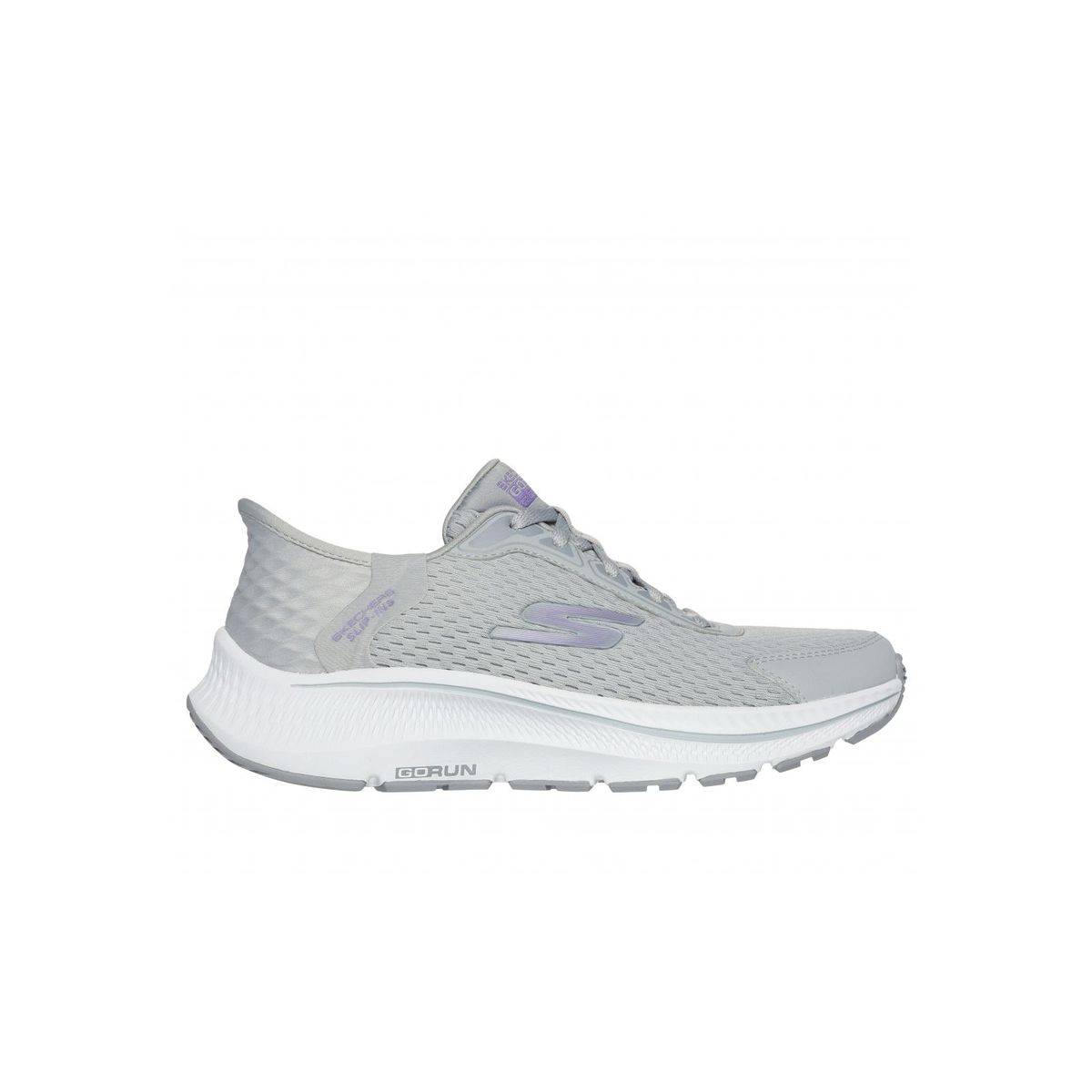 SKECHERS - Zapatillas Mujer Slip-Ins Go Run Consistent Gris Skechers