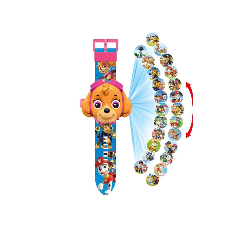 GENERICO - Reloj Infantil Paw Patrol Skye Poyector Imágenes