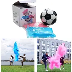 GENERICO - Balón De Revelación De Género Fútbol Azul Y Rosa Fiestas Sex