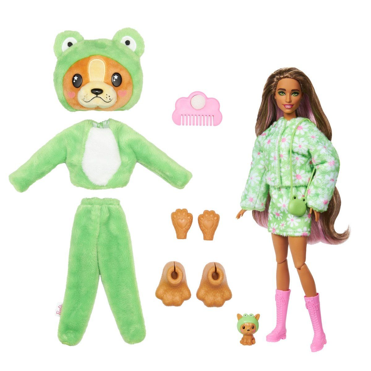 BARBIE - Barbie Cutie Reveal - Disfraces Divertidos Perro y Rana