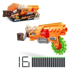 X-SHOT - LANZA DARDOS HORROR FIRE DOOMSDAY CON 16 DARDOS
