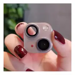 GENERICO - Pegatina De Lente De Cámara Falsa Para iPhone XR A iPhone 13 ROSA