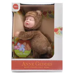 GENERICO - Muñeco Tierno Modelo Bebe Oso Chocolate 23 cm-