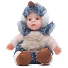 GENERICO - Muñeco Tierno Modelo Bebe Pajaro 23 cm