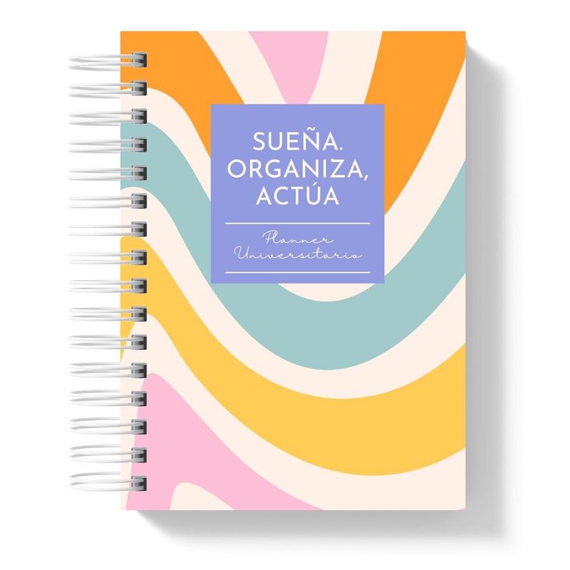 TIENDITA MUJERES - Agenda Universitaria Retro Waves