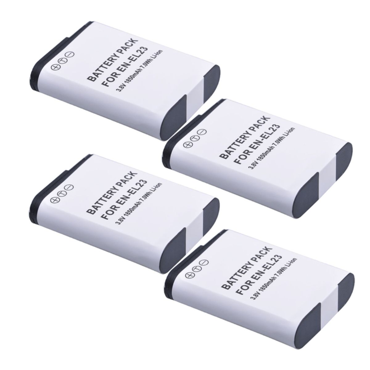 GENERICO - 4 BATERÍAS EN-EL23 NIKON ALTERNATIVA