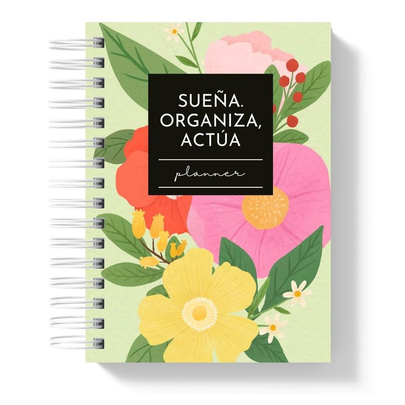 TIENDITA MUJERES - Agenda 2025 Sueña, Organiza y Actúa - Pastel Spring