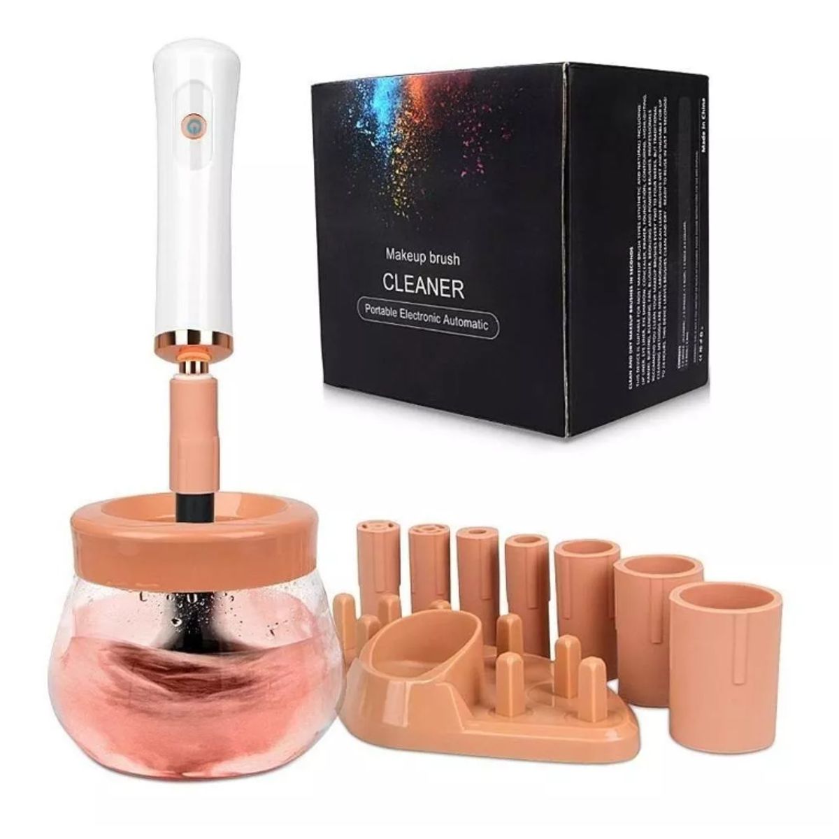 GENERICO - Limpiador De Brochas De Maquillaje