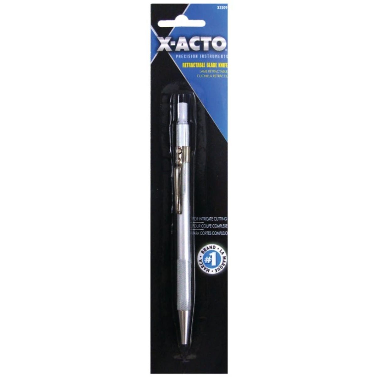 GENERICO - Cuchillo de Precisión X-Acto Retractil