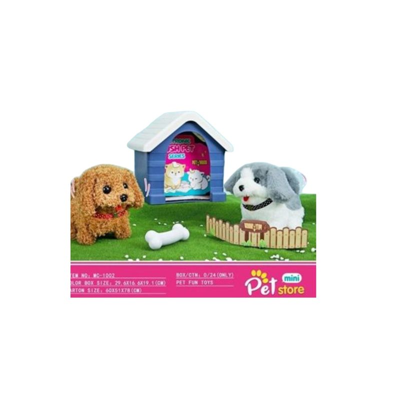 GENERICO - Set De Coleccionista MINI PLUSH PET CASITA