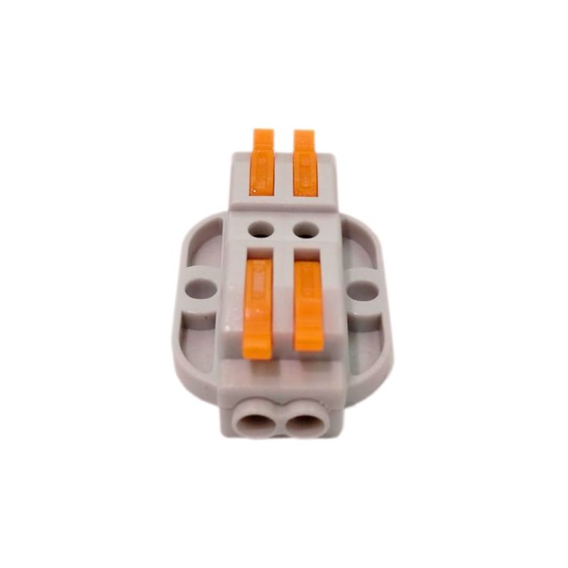 GENERICO - Conector Rápido Fast Clip Universal 2 Polos